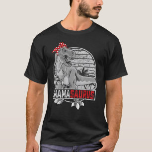 T-shirt Mamasaurus rex dinosaure maman saurus famille appa
