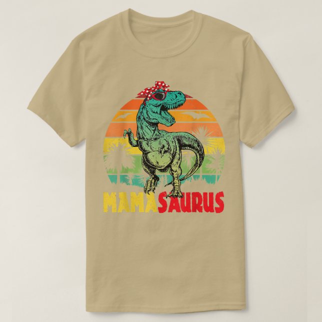 T-shirt Mamasaurus T re Dinosaur Funny Mama Saurus Mères (Design devant)