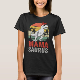 T-shirt Mamasaurus T Rex Dinosaur Mama Saurus Family Match
