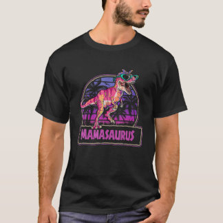 T-shirt Mamasaurus T Rex Dinosaur Mama Saurus Fête des mèr