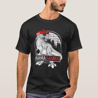 T-shirt Mamasaurus T Rex Dinosaur Saurus Mama Fête des mèr
