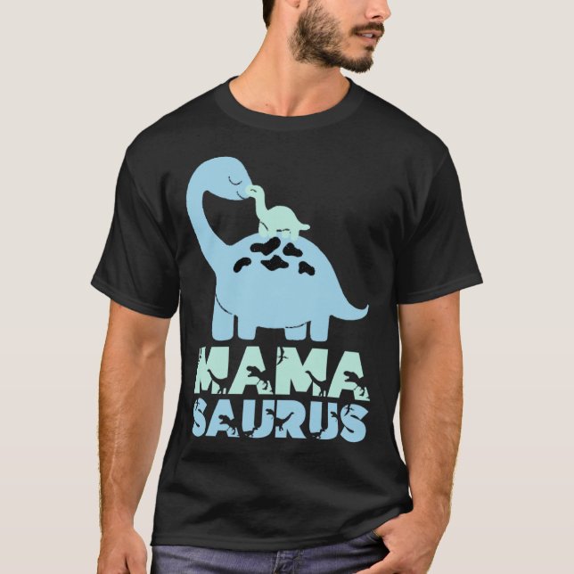 T-shirt Mamasaurus Trex Mama Saurus Mom Dinosaur Mama Rex  (Devant)