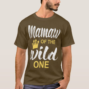 T-shirt Mamaw de l'unique fille sauvageonne, famille assor