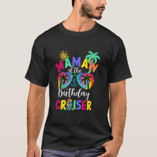 T-shirt Mamaw du bateau de croisière d'anniversaire de la