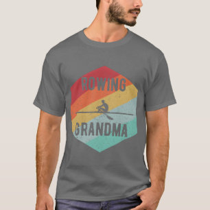 T-shirt Mamie d'aviron années 70 Rameurs drôle