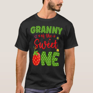 T-shirt Mamie De L'Anniversaire Une Fraise 1Er Fruit B