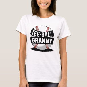 T-shirt Mamie de Tee-Ball T-ball Grand-mère