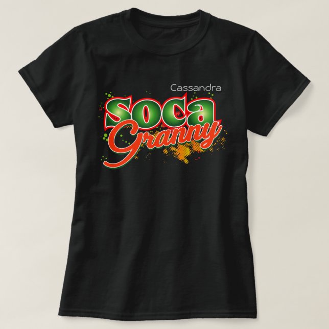 T-shirt Mamie Soca (Design devant)
