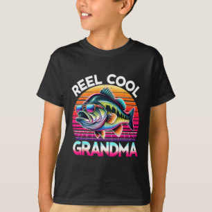 T-shirt Mamie super cool cadeaux de fête des mères pêche d