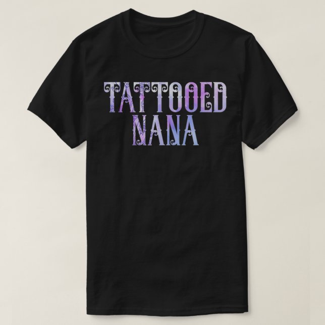 T-shirt Mamie tatouée Nana tatouée (Design devant)