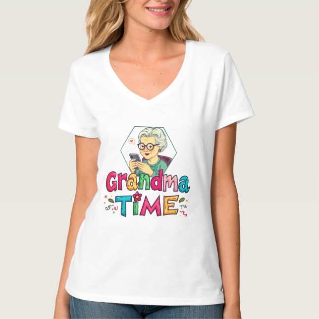 T-Shirt  Mamie Time (Devant)