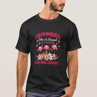 T-shirt Mamies Grammingo Comme Une Grand-Mère Normale Simp