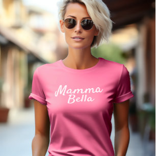 T-shirt Mamma Bella Maman italienne