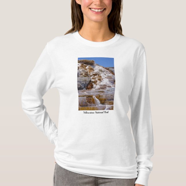 T-shirt Mammoth Hot Springs Long Manches (Devant)
