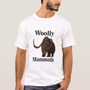 T-shirt Mammoth laineux