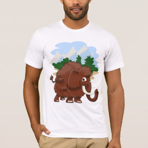 T-shirt Mammoth laineux