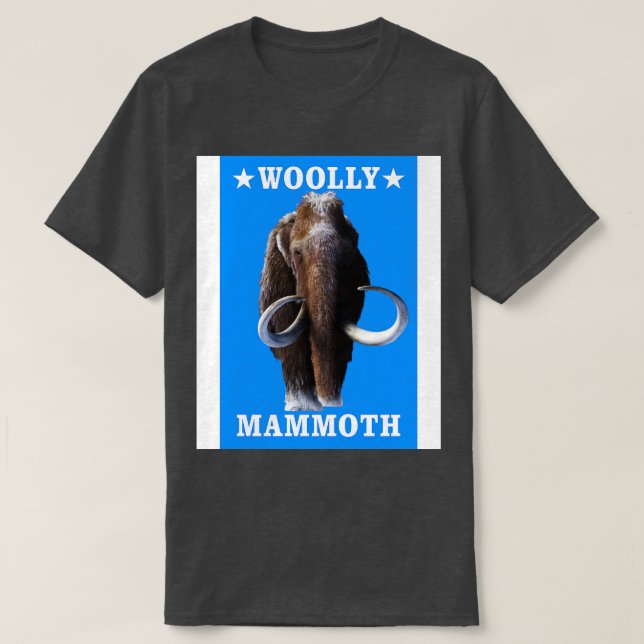 T-shirt Mammoth laineux (Design devant)