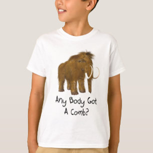 T-shirt Mammoth laineux
