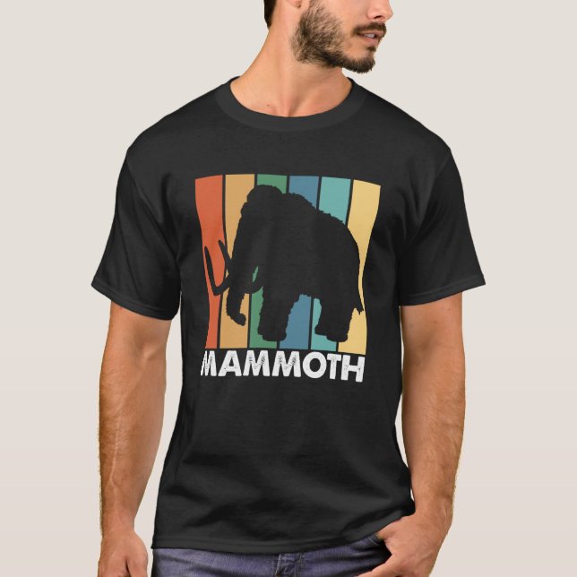 T-shirt Mammoth Mammoth Mammoth Animal (Devant)