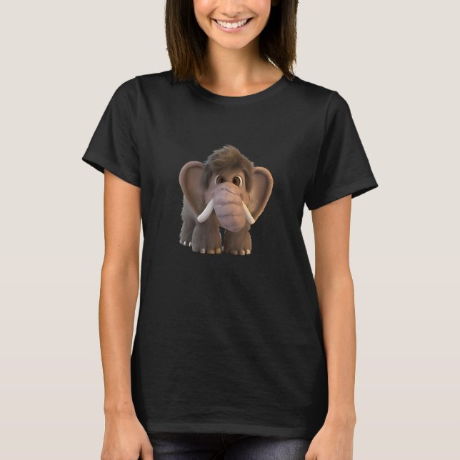 T-shirt Mammouth bébé adorable  1 (Devant)