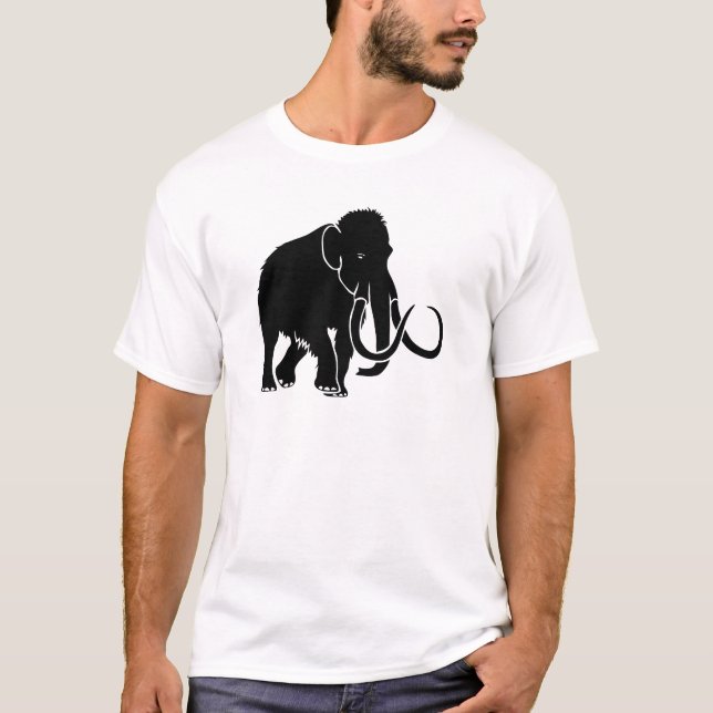 T-shirt mammut mammoth ice est l'âge de la pierre (Devant)