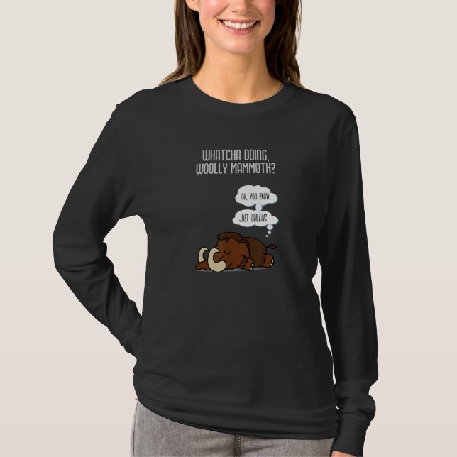 T-shirt Mammut préhistorique 1 (Devant)