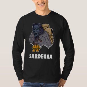 T-shirt Mamuthones Issohadores Sardaigne Sardaigne Italie