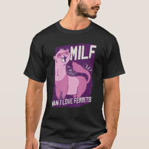 T-shirt Man I Lovers Ferrets Weasel Ferret