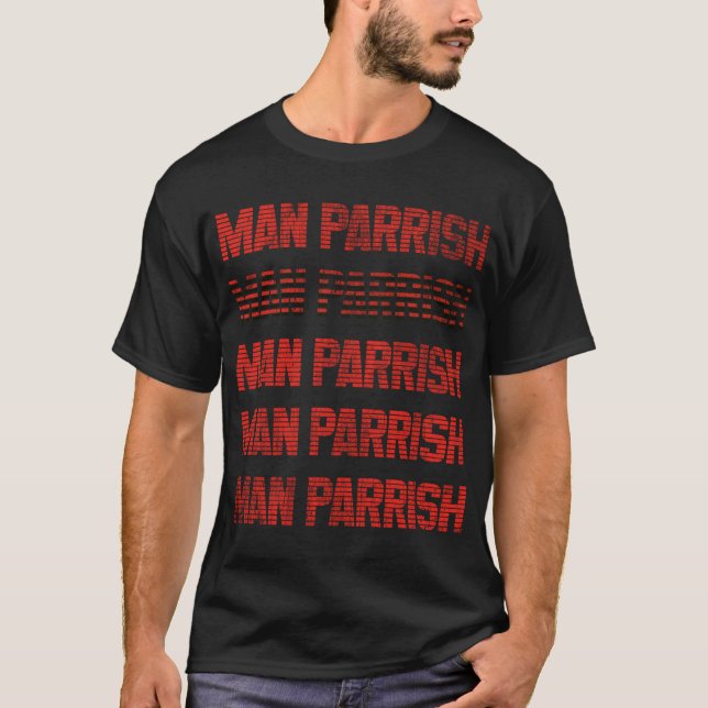 T-shirt Man Parrish (Devant)