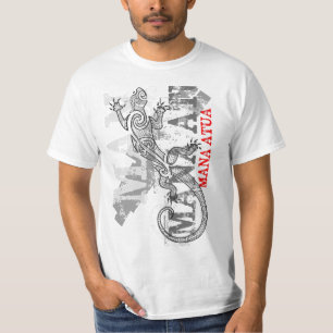 T-shirt Mana Atua - Le pouvoir des dieux - blanc