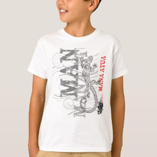 T-shirt Mana Atua - Puissance des dieux (t-shirt blanc)