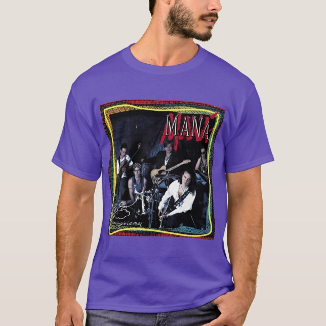 T-shirt Mana dnde jugarn los nios retro (Devant)