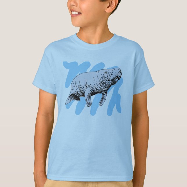 T-shirt Manatee (Devant)