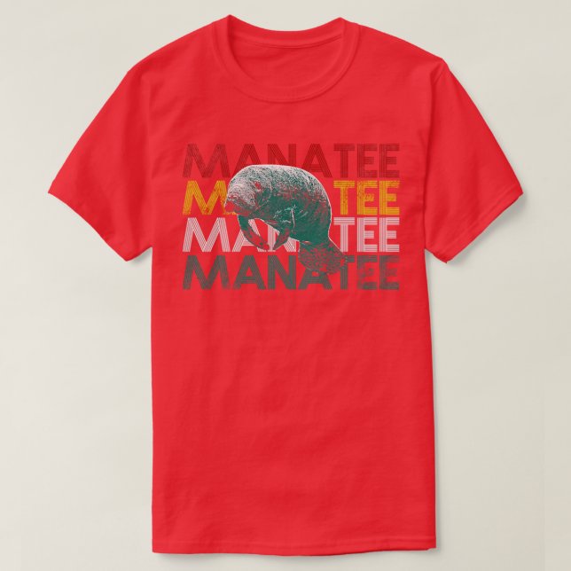 T-shirt Manatee2 (Design devant)