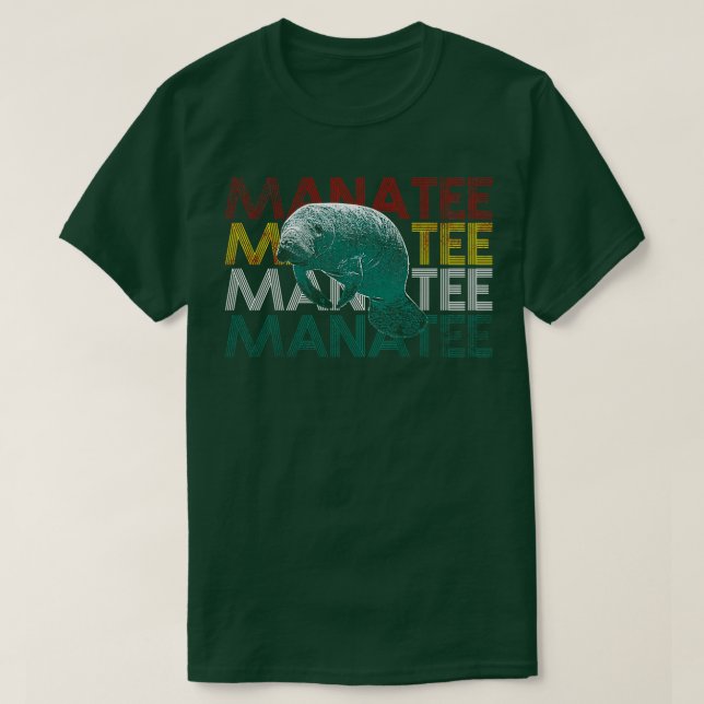 T-shirt Manatee 2 (Design devant)