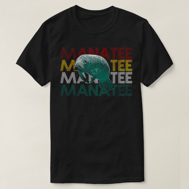 T-shirt Manatee 2 (Design devant)
