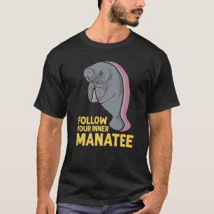 T-shirt Manatee Cow Costume de la mer Vêtements de marchan