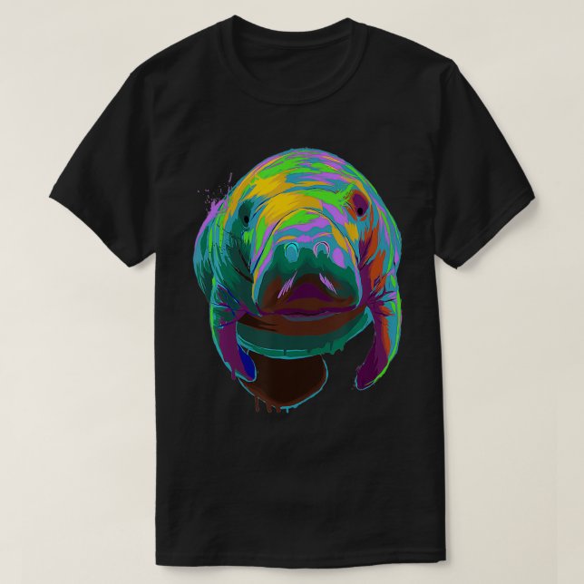 T-shirt Manatee de Splash (Design devant)
