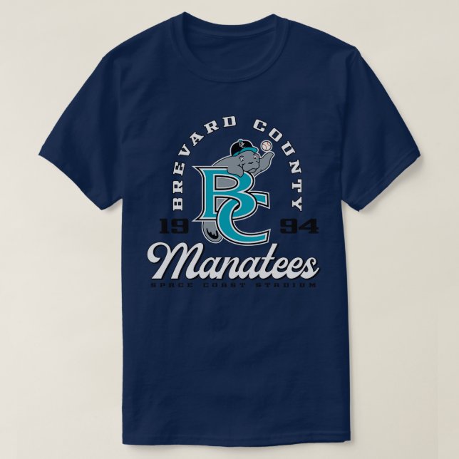 T-shirt Manatees du comté de Brevard (Design devant)