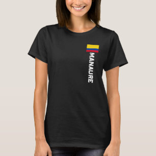 T-shirt Manaure Colombie Pour Hommes, Femmes, Enfants Colo
