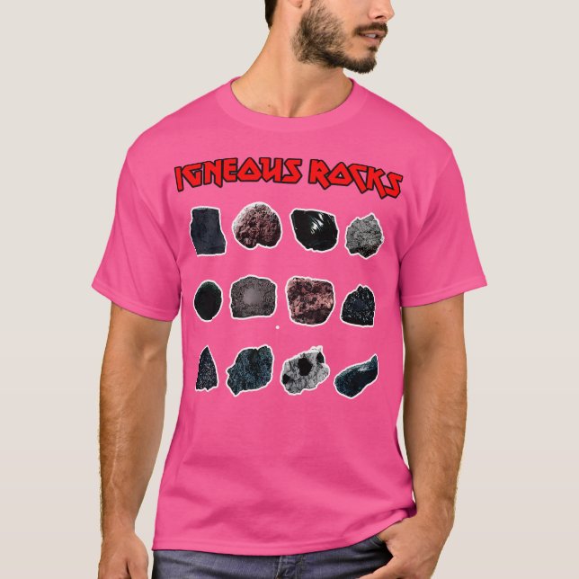 T-shirt Manche De Baseball Igneous Rocks (Devant)