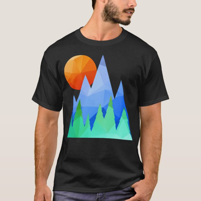 T-shirt Manche de baseball Northern Sunrise (Devant)