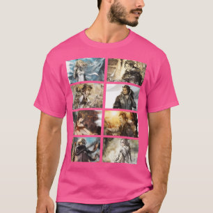 T-shirt Manche de baseball Octopath Traveller