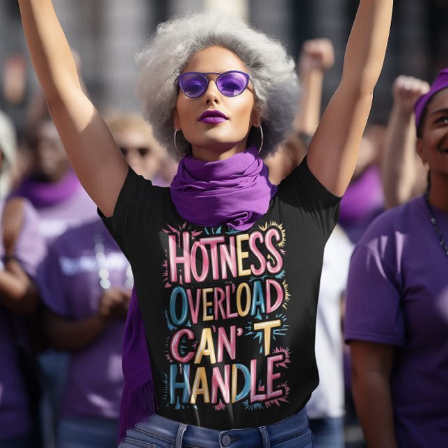 T-shirt Manche de fourche surchargée (Créateur téléchargé)