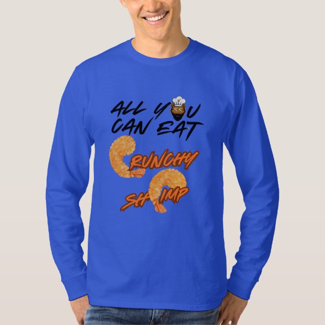 T-shirt Manche longue croustillante de crevettes (Devant)