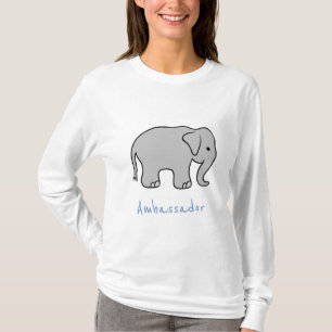 T-shirt Manche longue Elephant Ambassador Unisex