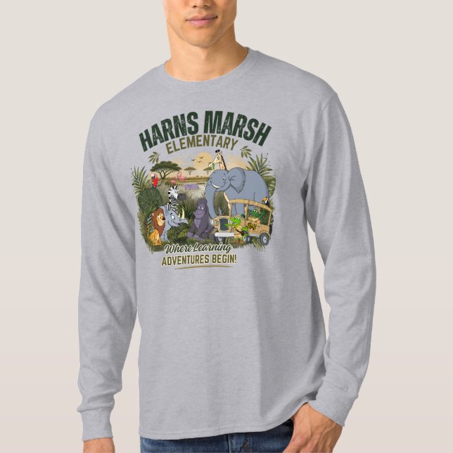 T-shirt Manche longue Jungle (Devant)