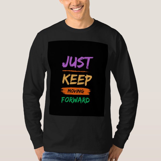 T-Shirt manche longue noir (Devant)