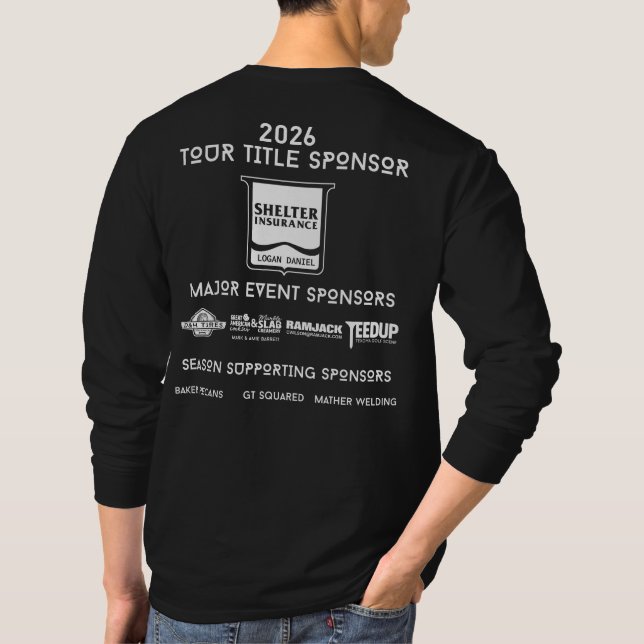 T-shirt MANCHE LONGUE - Parrains 2026 TBGT (Dos)