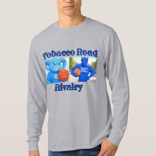 T-shirt Manche longue Rivalence de la route du tabac (Devant)